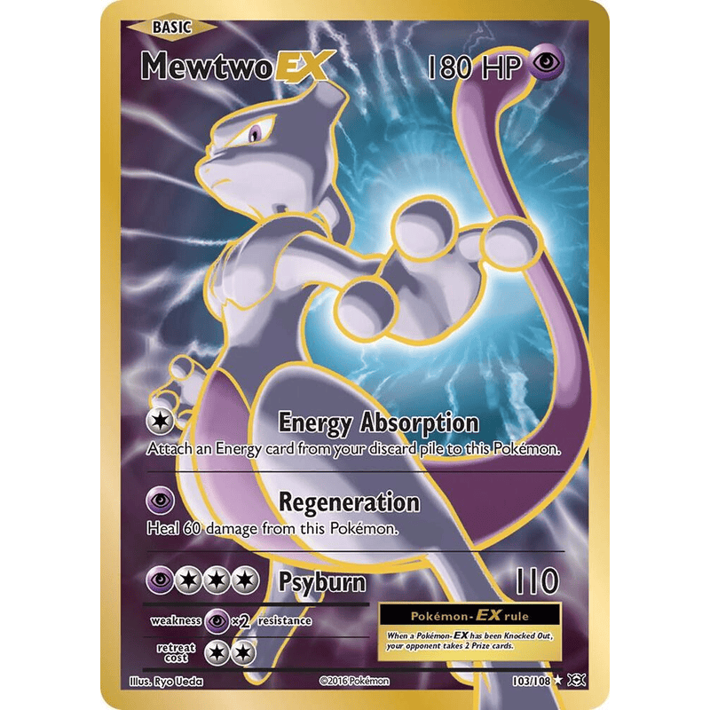 Mewtwo EX (Full Art) - XY - Evolutions