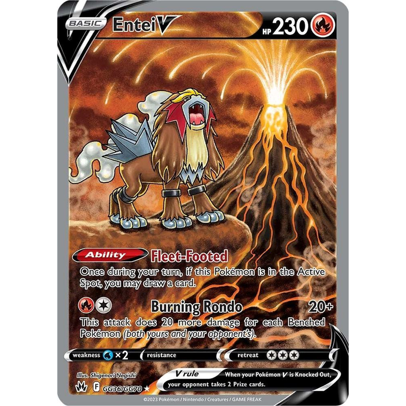 Entei V - Crown Zenith: Galarian Gallery (CRZ:GG)