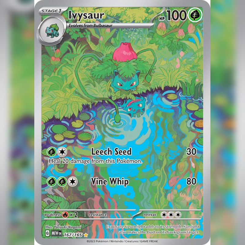 Ivysaur - 167/165 - SV: Scarlet & Violet 151 (MEW)