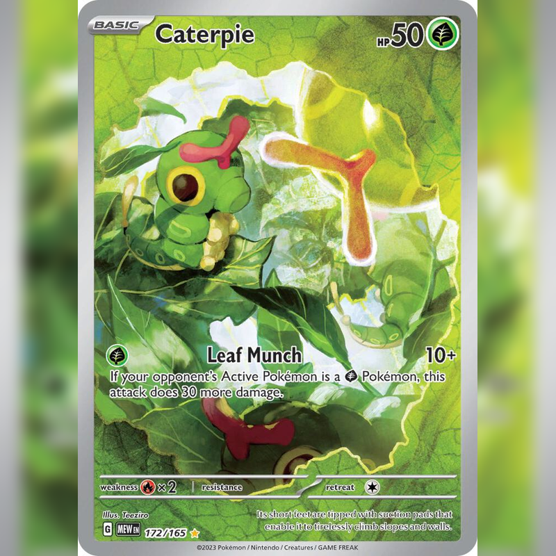 Caterpie - 172/165 - SV: Scarlet & Violet 151 (MEW)