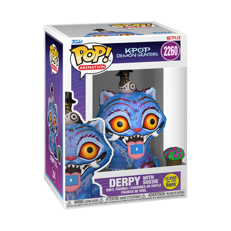 KPop Demon Hunters Pop! Derpy with Sussie (Glow) (Pre-Order)