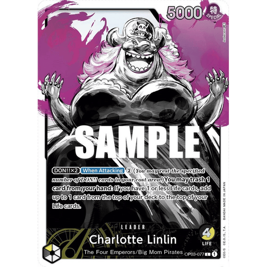 Charlotte Linlin (077) (Alternate Art) - Pillars of Strength (OP03)