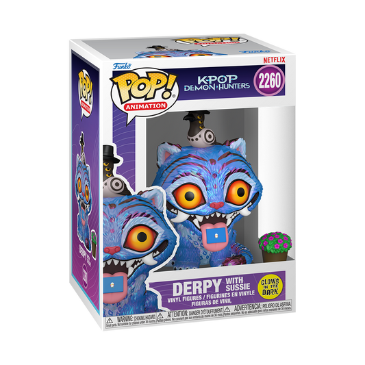 KPop Demon Hunters Pop! Derpy with Sussie (Glow) (Pre-Order)