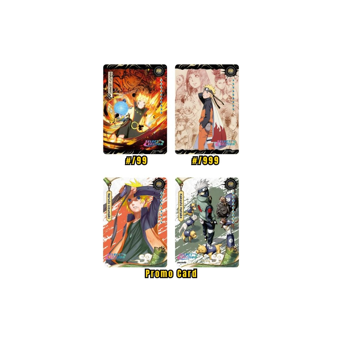 Kayou Naruto Smriti Chapter Jin Collectible Card Display